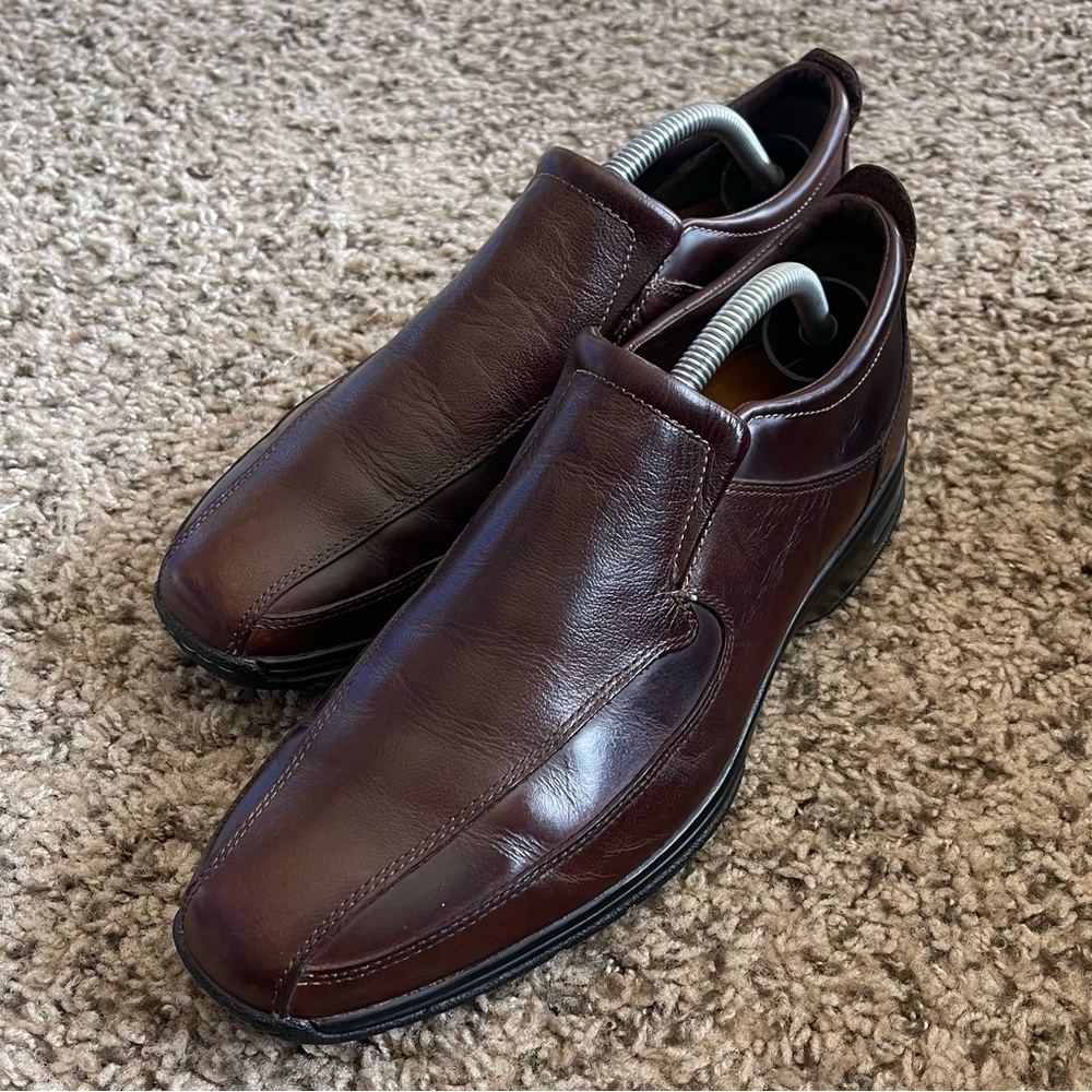 Cole Haan Everett Air Stitched Brown Slip On Loafers Men’s Size 9.5M